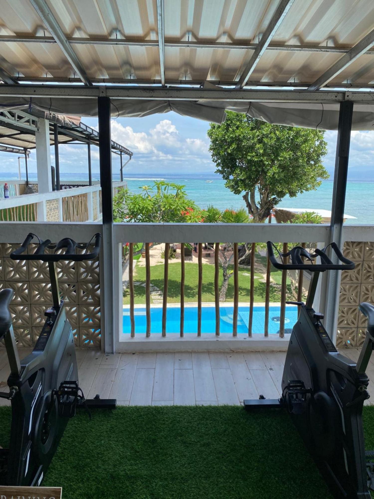 3 Monkeys Lembongan Studio Apartments Gym Recovery Centre Eksteriør bilde